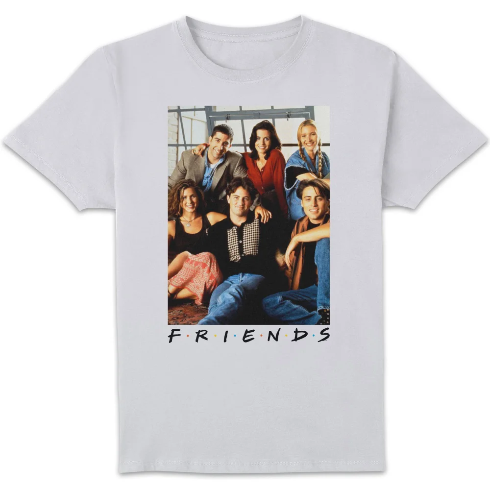 Friends Group Photo Men's T-Shirt - White - S Bild 1