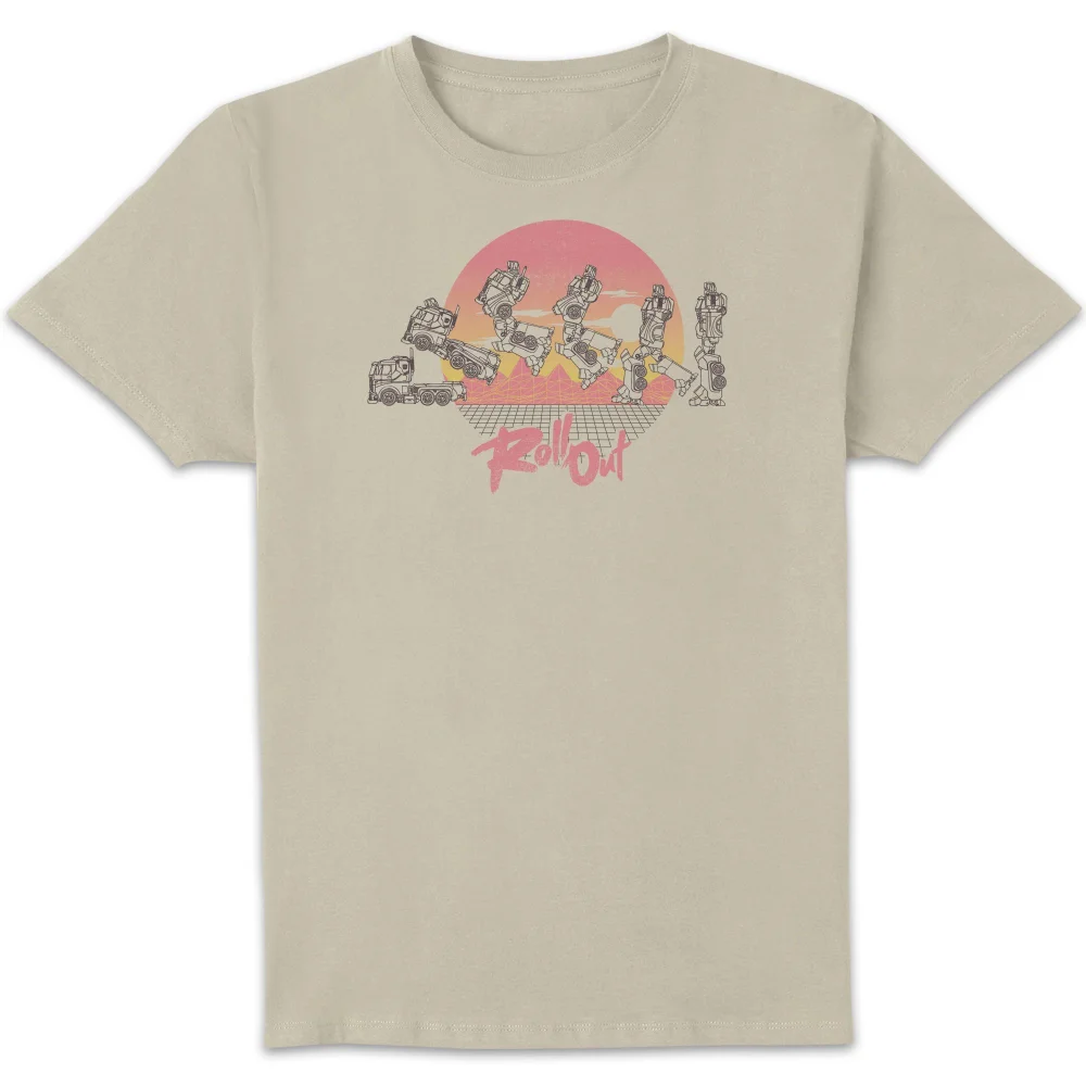 Transformers Roll Out T-Shirt - Weiß Vintage Wash - S Bild 1