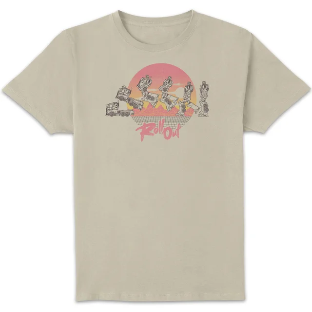 Transformers Roll Out T-Shirt - Weiß Vintage Wash