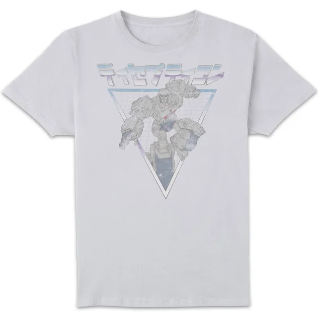Transformers Megatron Retro Japanese T-Shirt - Weiß