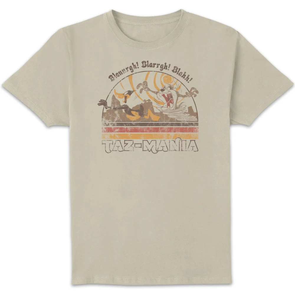 Looney Tunes Kaboom! Taz-Mania T-Shirt - Weiß Vintage Wash - M Bild 1