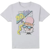 Cartoon Network Spin-Off Dexter's Laboratory 90's Kid T-Shirt - Weiß