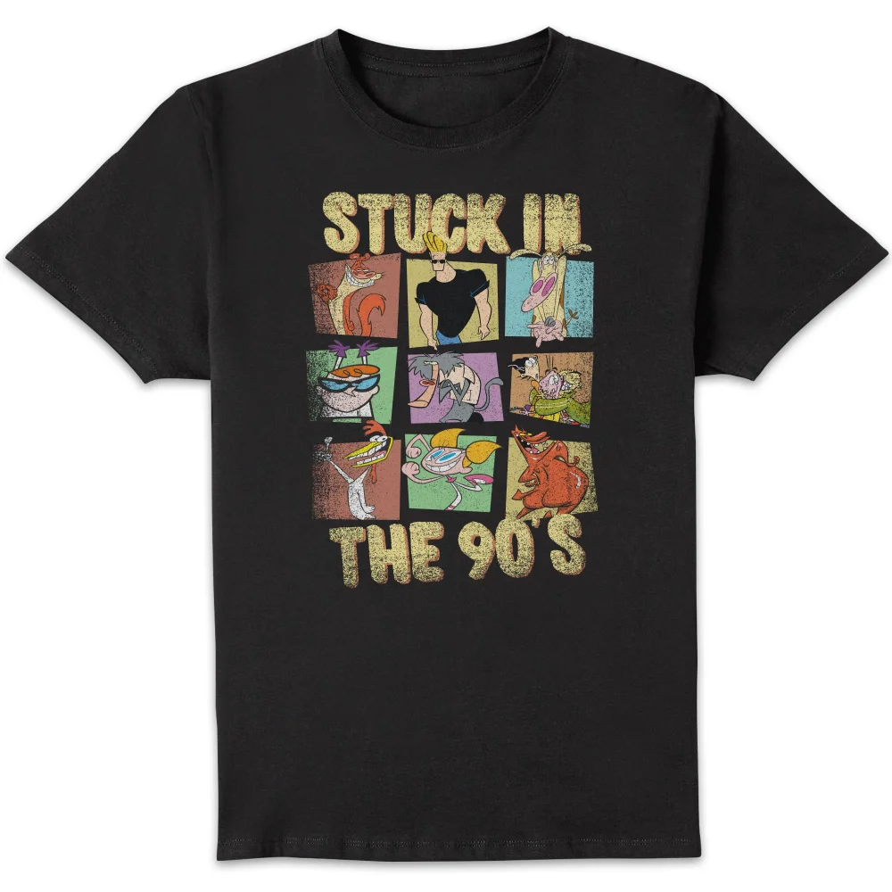 Cartoon Network Stuck In The 90s Herren T-Shirt - Schwarz - S Bild 1