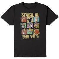Cartoon Network Stuck In The 90s Herren T-Shirt - Schwarz - undefined undefined