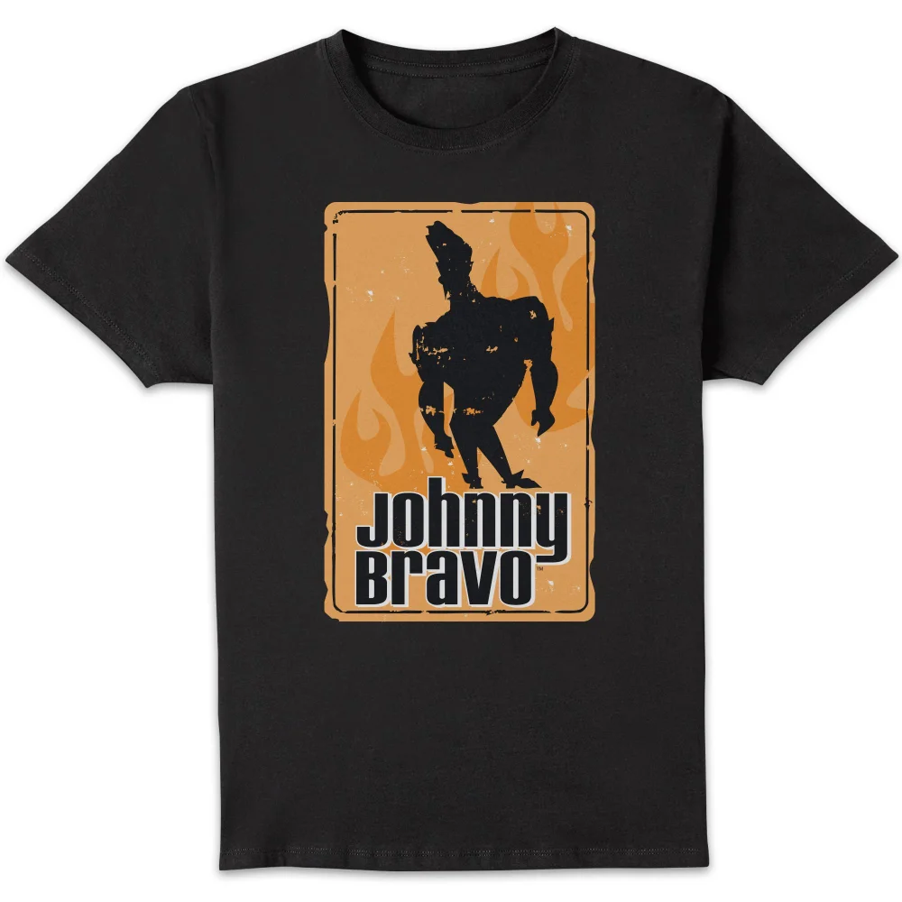 Johnny Bravo Fire Men's T-Shirt - Black - S Bild 1