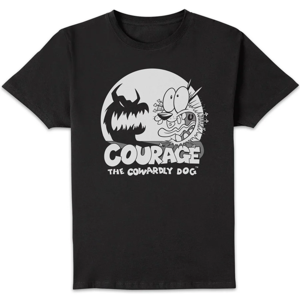 Courage The Cowardly Dog Spotlight Men's T-Shirt - Black - S Bild 1