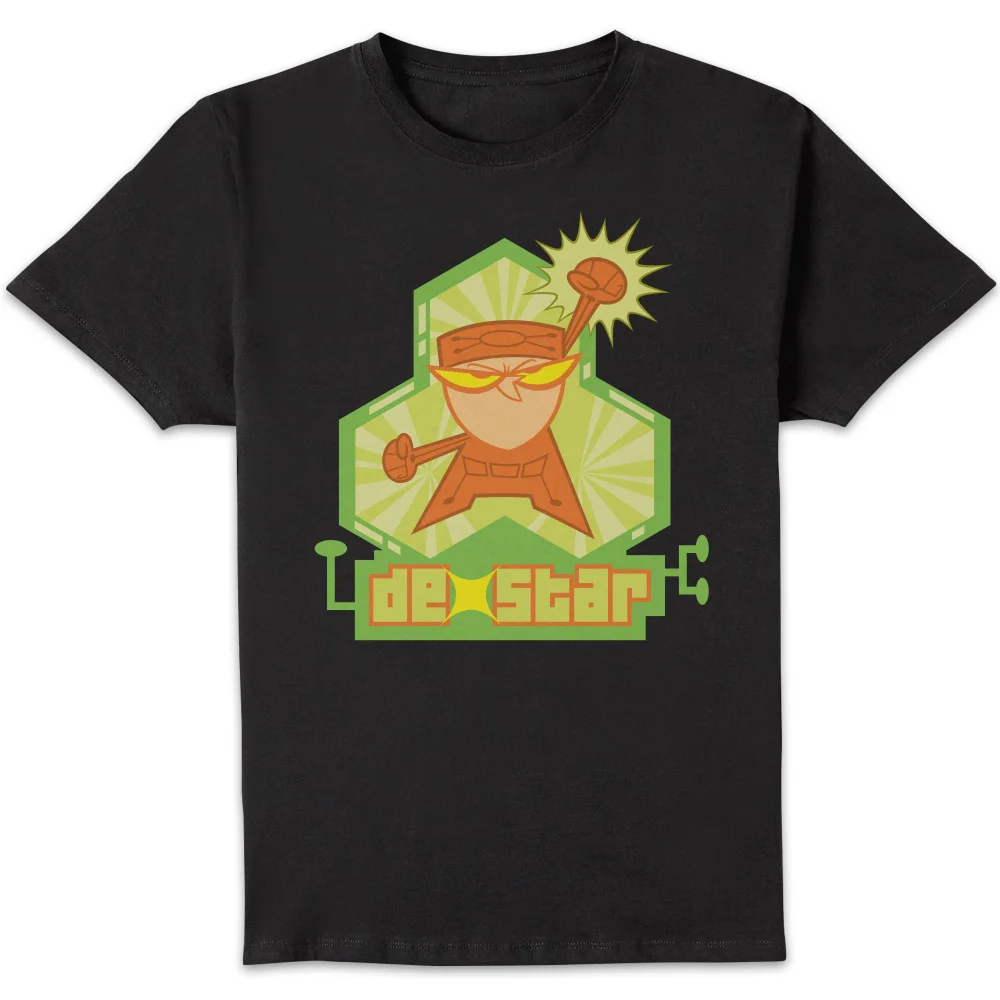 Dexters Lab DexStar Hero Men's T-Shirt - Black - S Bild 1