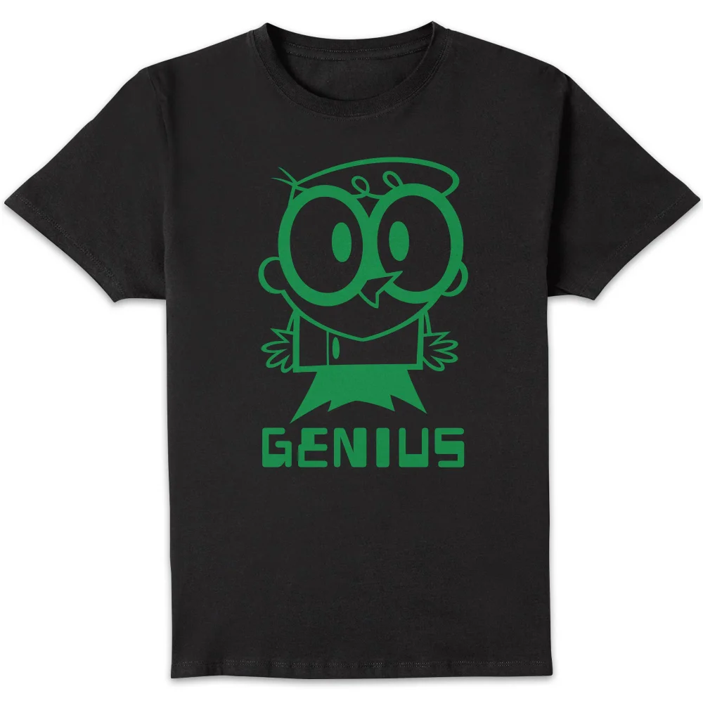 Dexters Lab Green Genius Men's T-Shirt - Black - S Bild 1