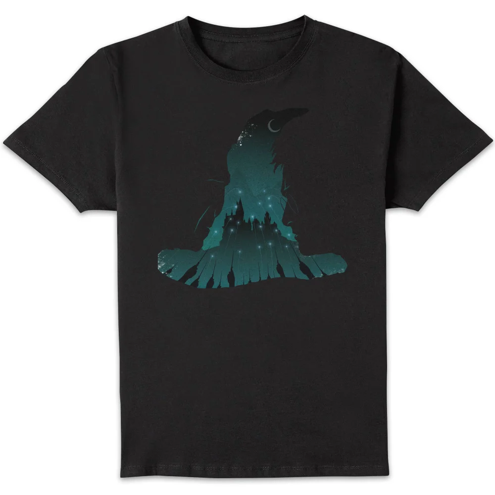 Harry Potter Sorting Hat Silhouette Men's T-Shirt - Black - S Bild 1