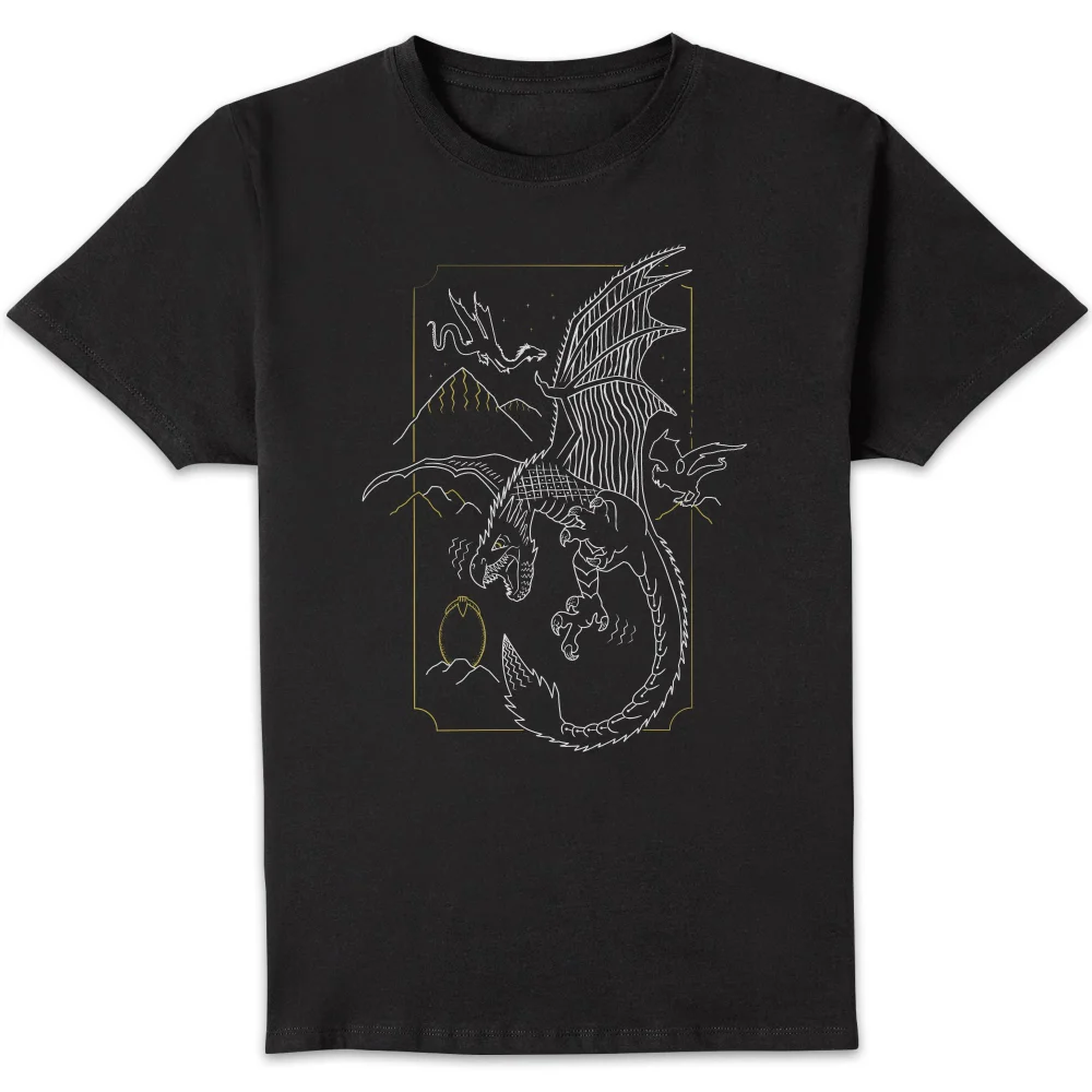 Harry Potter Hungarian Horntail Dragon Men's T-Shirt - Black - S Bild 1