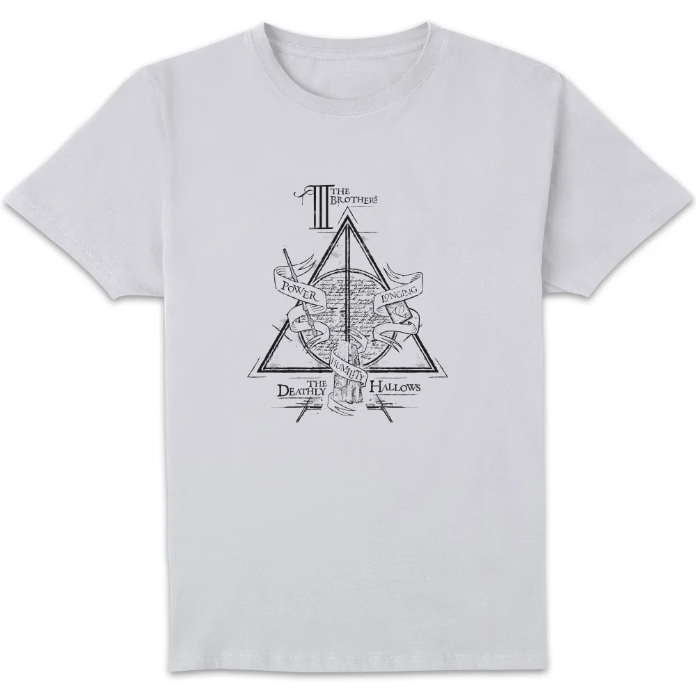 Harry Potter Three Dragons White Men's T-Shirt - White - S Bild 1