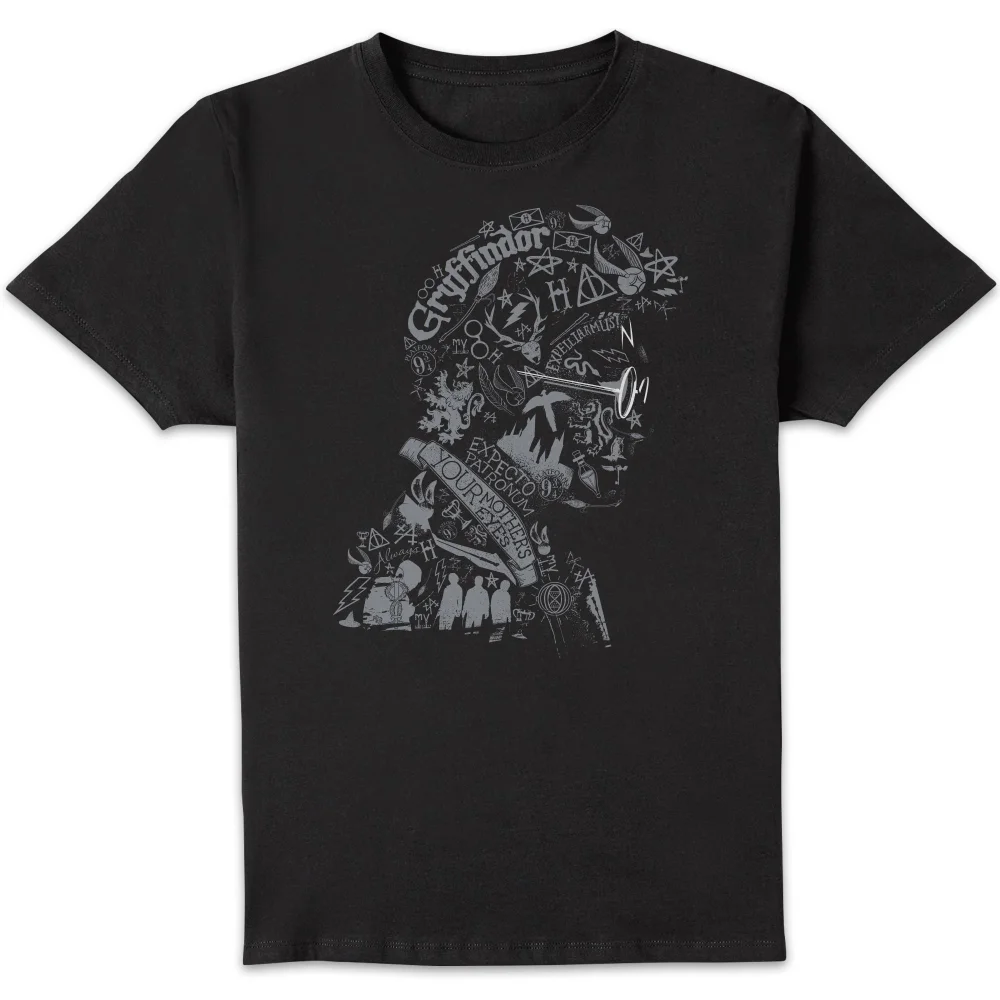 Harry Potter Harry Potter Head Men's T-Shirt - Black - S Bild 1