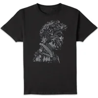 Harry Potter Harry Potter Head Men's T-Shirt - Black