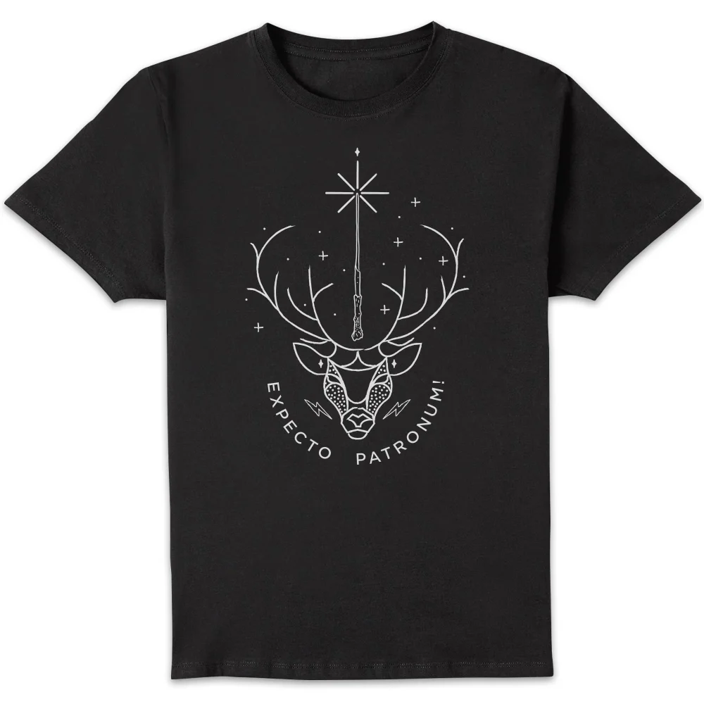 Harry Potter Expecto Patronum Men's T-Shirt - Black - S Bild 1