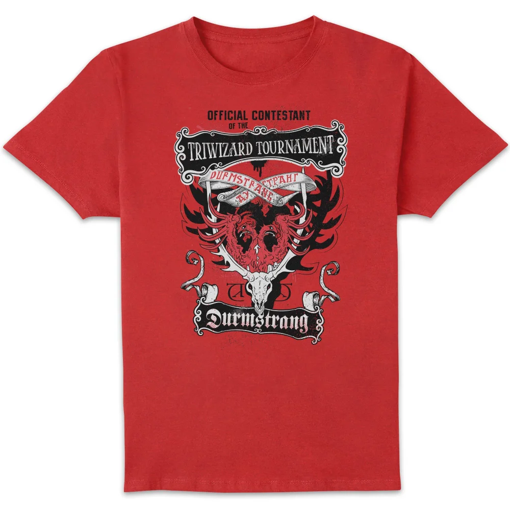 Harry Potter Triwizard Tournament Durmstrang Men's T-Shirt - Red - S Bild 1