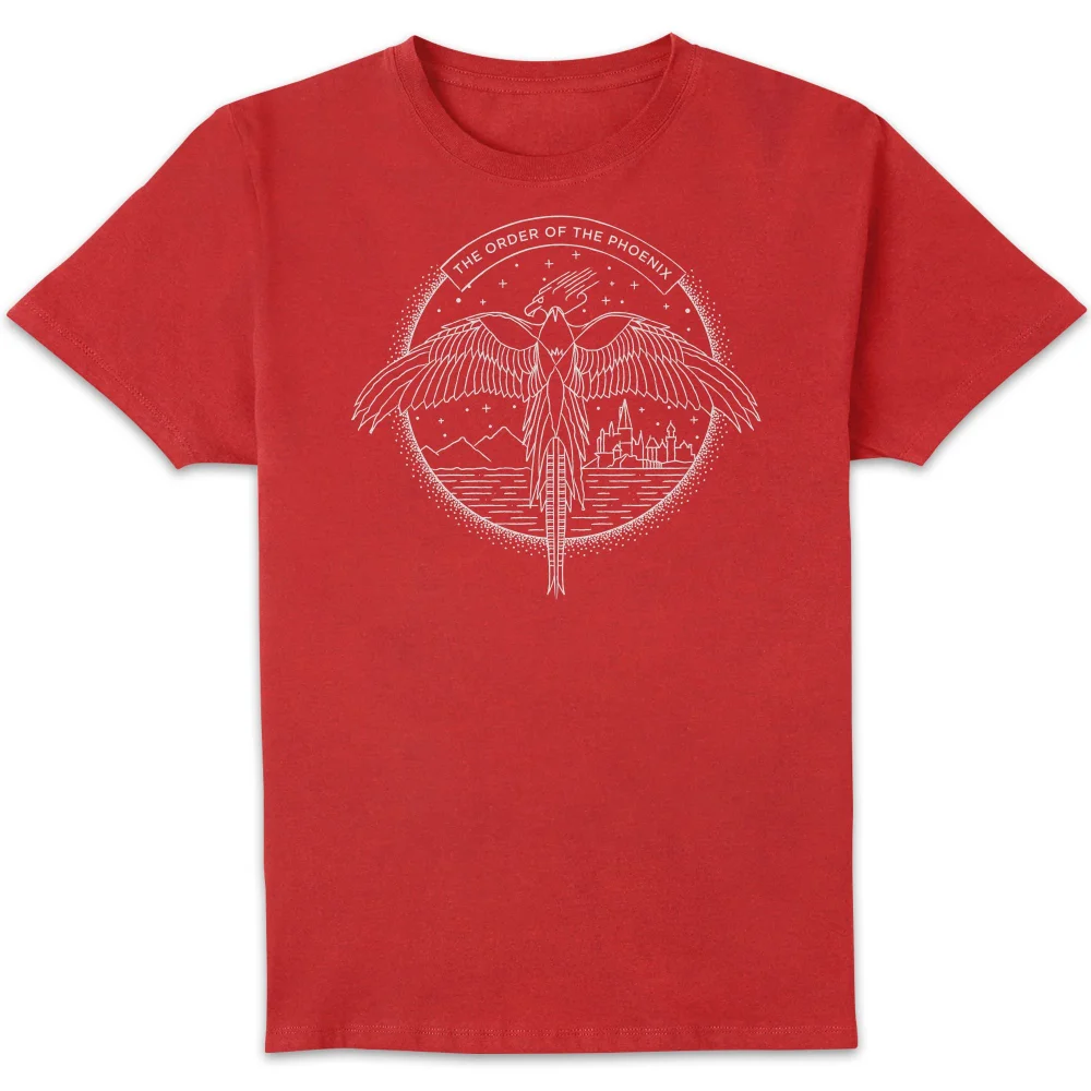 Harry Potter Order Of The Phoenix Men's T-Shirt - Red - S Bild 1