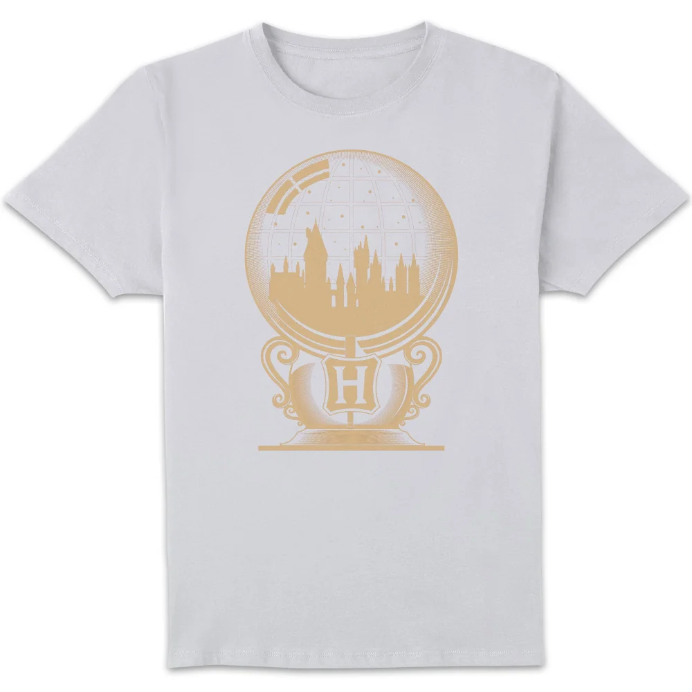 Harry Potter Hogwarts Snowglobe Men's T-Shirt - White - S Bild 1