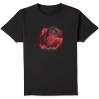 Harry Potter Gryffindor Geometric Men's T-Shirt - Black