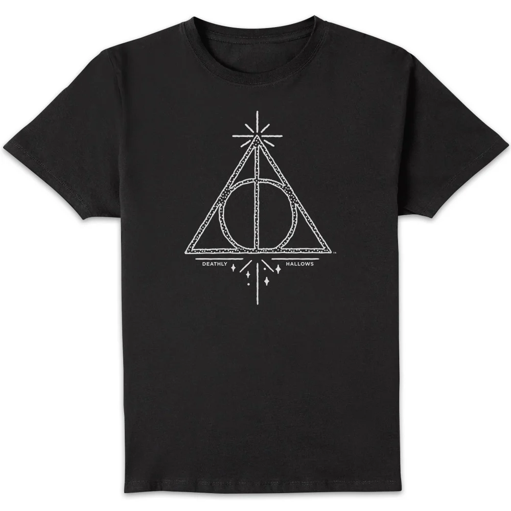 Harry Potter Deathly Hallows Men's T-Shirt - Black - S Bild 1