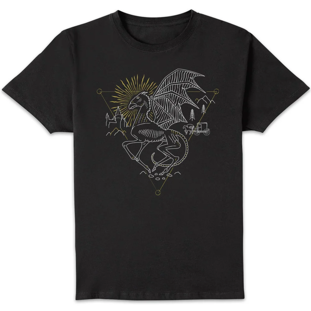 Harry Potter Thestral Men's T-Shirt - Black - S Bild 1
