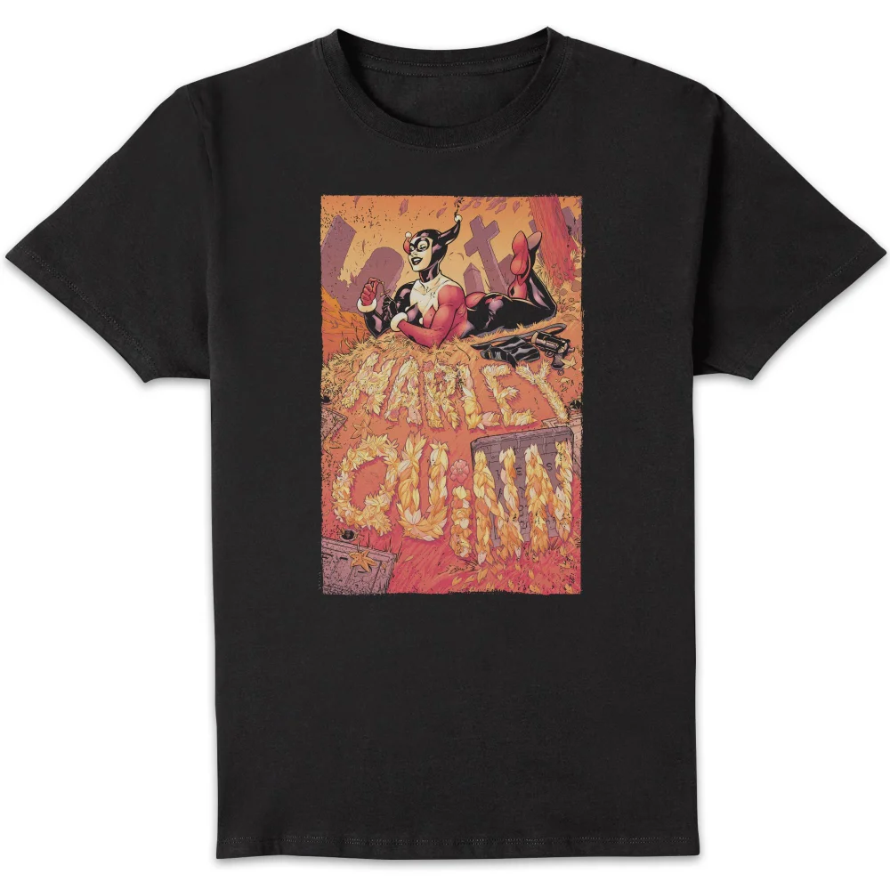 Batman Harley Quinn Cover Men's T-Shirt - Black - S Bild 1