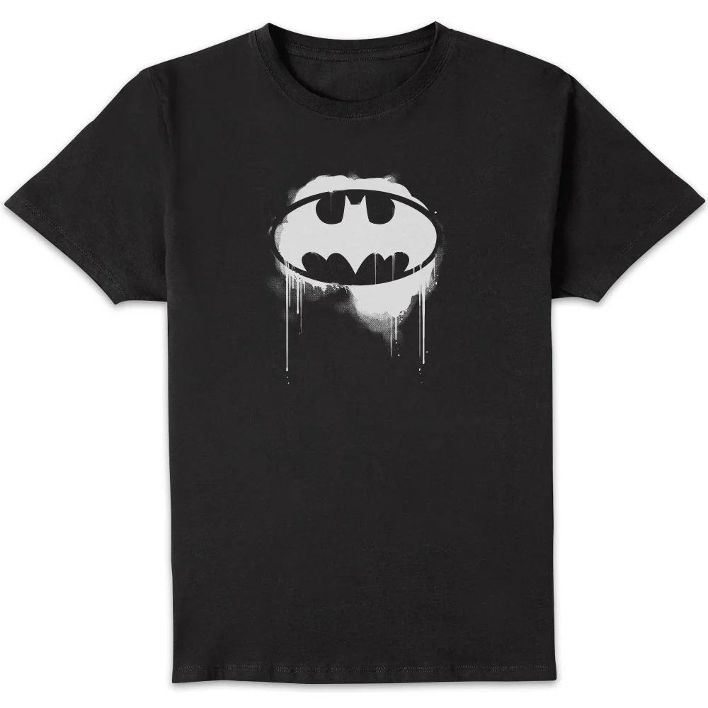 Justice League Graffiti Batman Men's T-Shirt - Black - S Bild 1