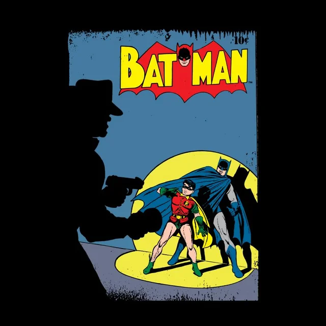 Batman Batman Cover Men's T-Shirt - Black