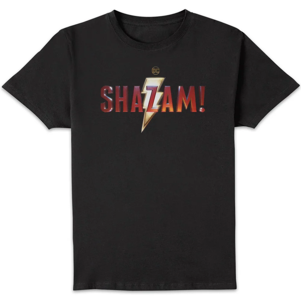 Shazam Logo Men's T-Shirt - Black - S Bild 1