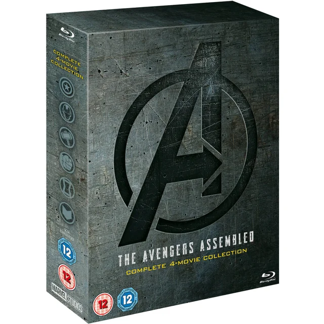 Avengers 1-4 komplett Blu-ray Box-Set