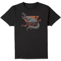 Jurassic Park Primal When Dinisaurs Ruled The Earth Unisex T-Shirt - Schwarz