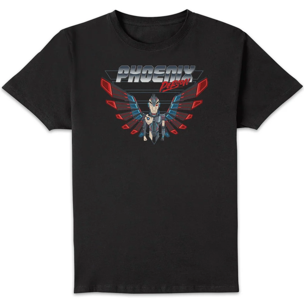 Rick and Morty Phoenix Person T-Shirt - Schwarz - S Bild 1