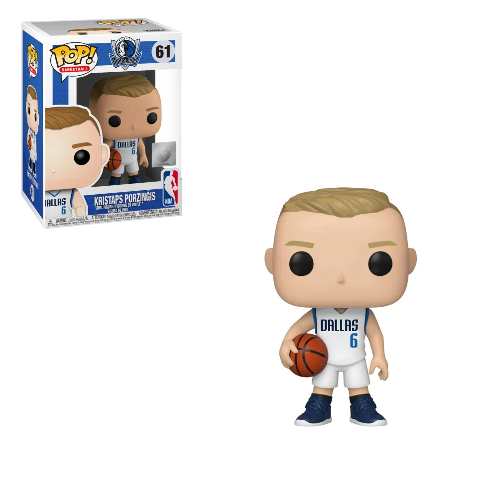 NBA Dallas Mavericks - Kristaps Prozingis Pop! Vinyl Figur Bild 1