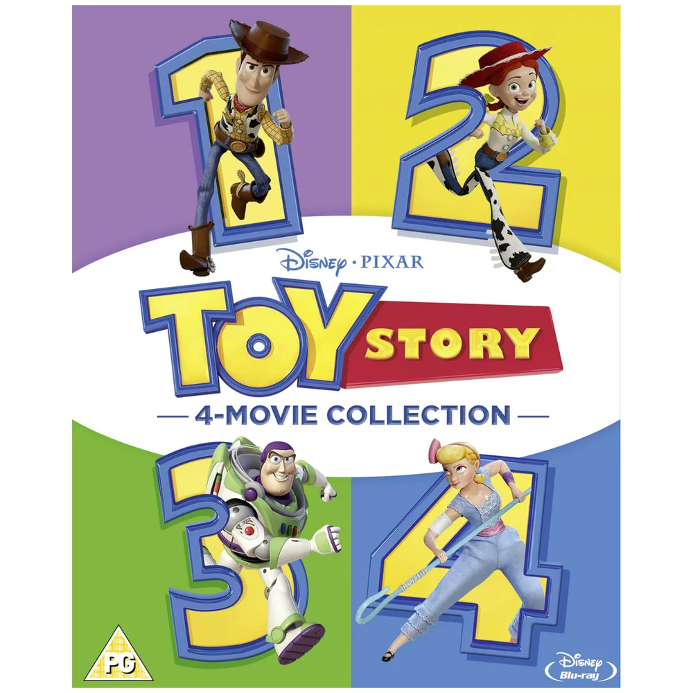 Toy Story 1-4 Komplett-Box-Set Bild 1