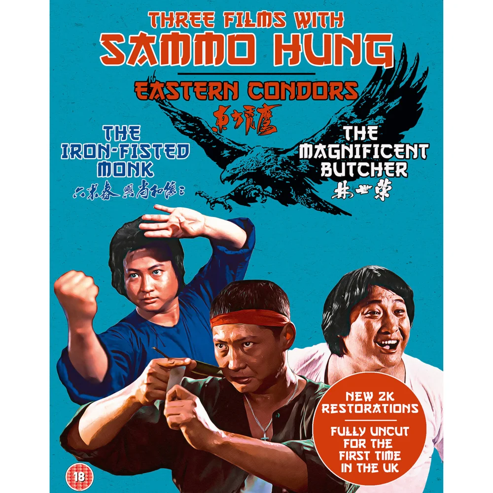 Drei Filme mit Sammo Hung: Der Mönch mit der eisernen Faust / Der prächtige Schlächter / Eastern Condors Bild 1