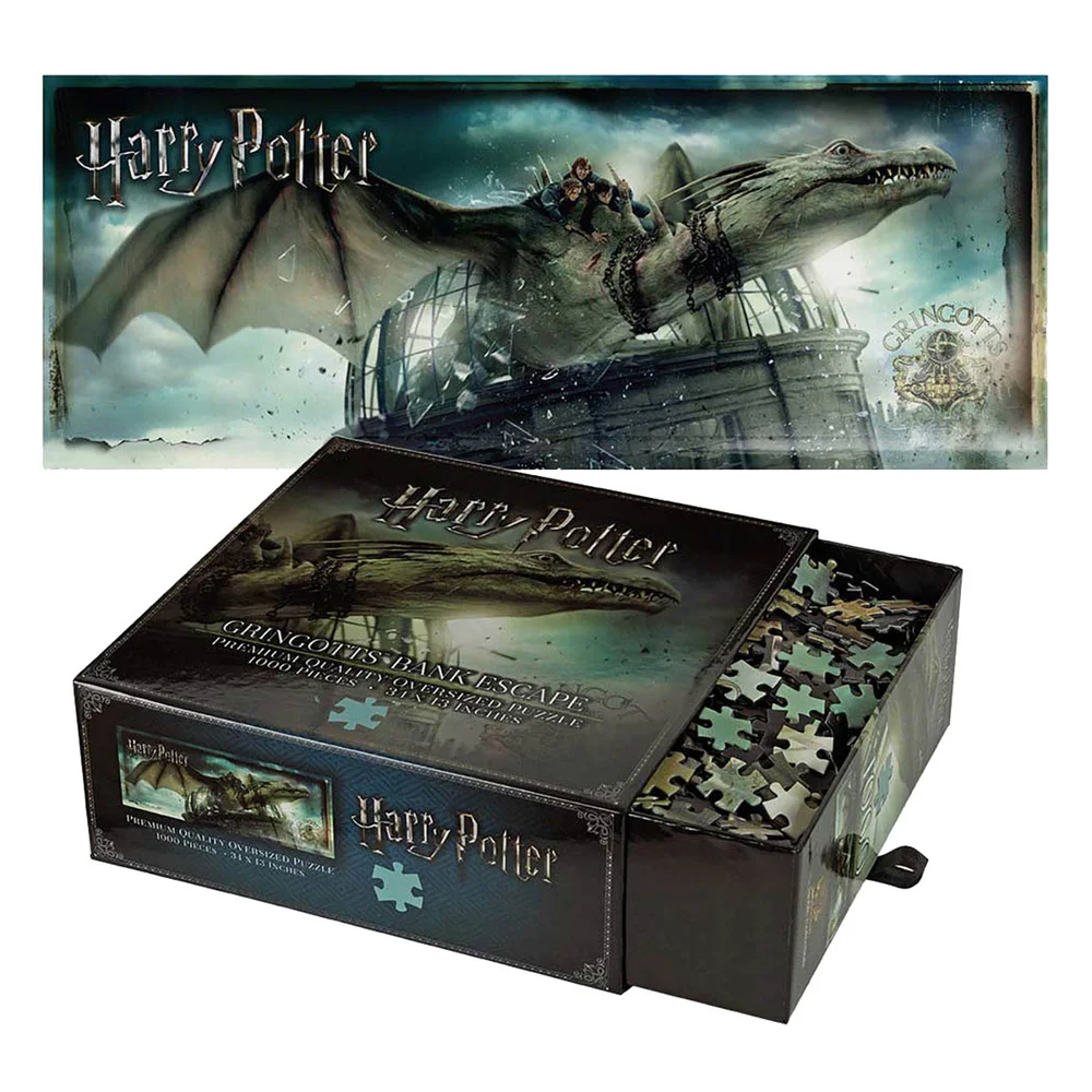 Harry Potter Gringotts Bank Escape 1,000 Piece Jigsaw Puzzle Bild 1