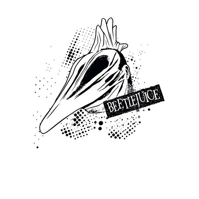 Beetlejuice Adam Monster Unisex T-Shirt - White