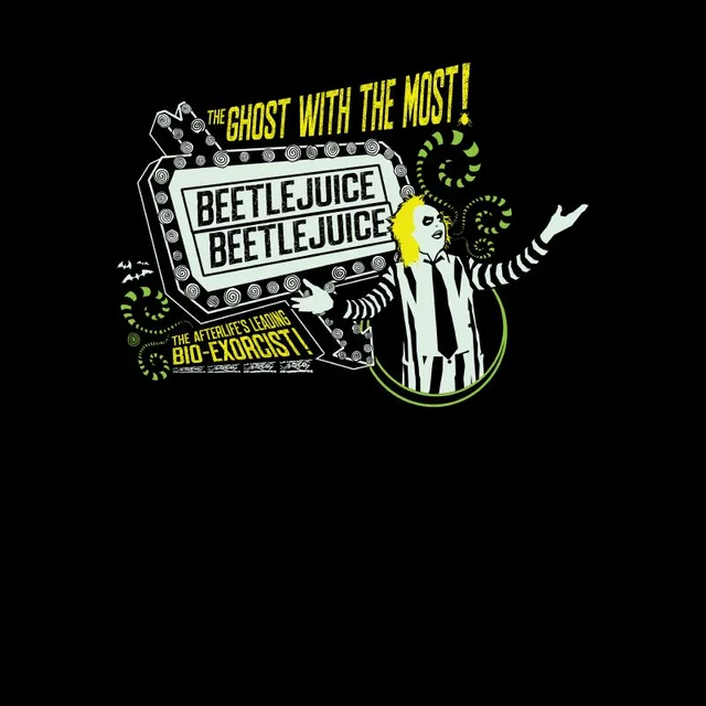 Beetlejuice The Ghost With The Most Unisex T-Shirt - Black