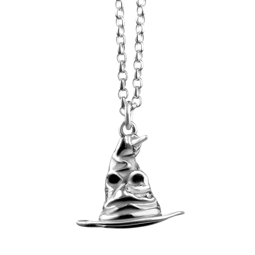 Harry Potter Sterlingsilber Sprechender Hut Halskette Bild 1