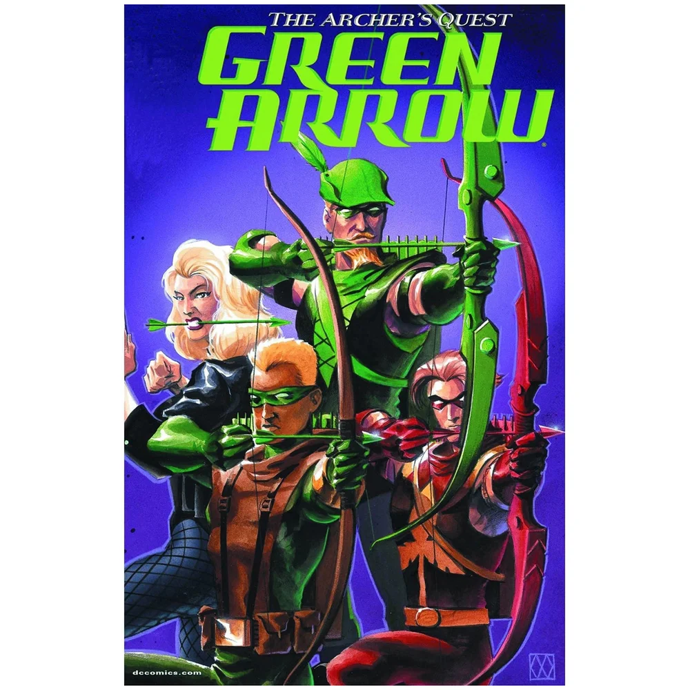 DC Comics Green Arrow Archers Quest Deluxe Ed Hard Cover Bild 1