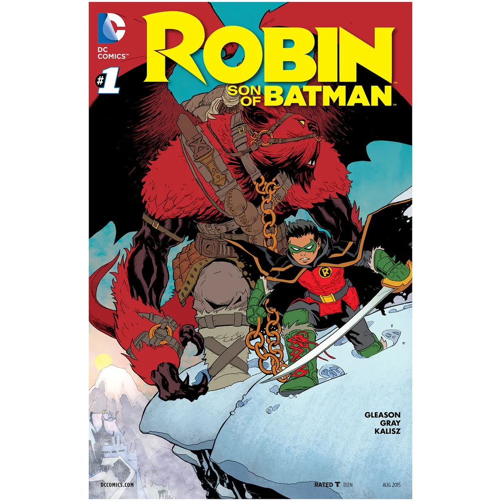 DC Comics Robin Son of Batman Hard Cover Vol. 01 Year of Blood Bild 1