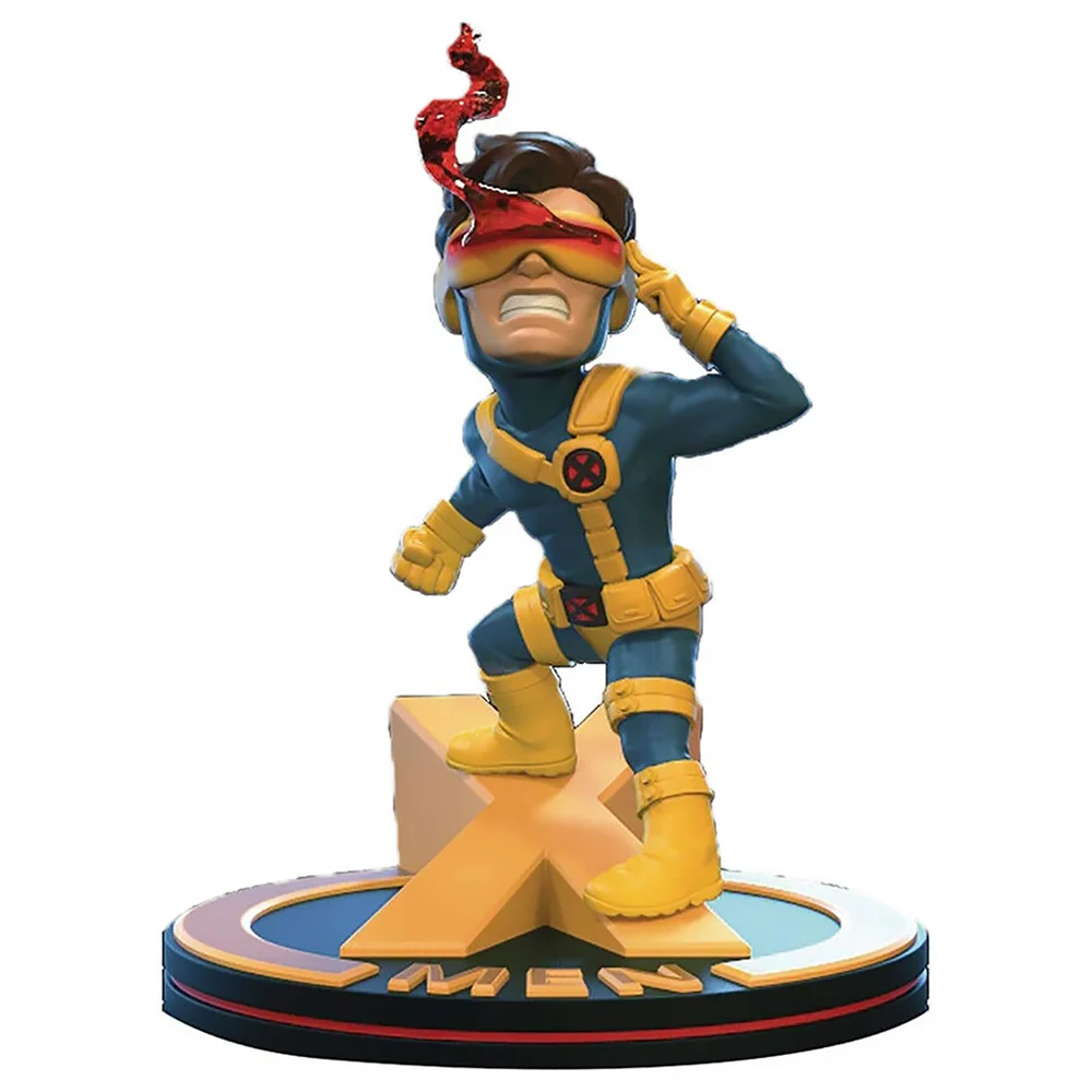 Quantum Mechanix Marvel Cyclops Q-Fig Diorama Bild 1