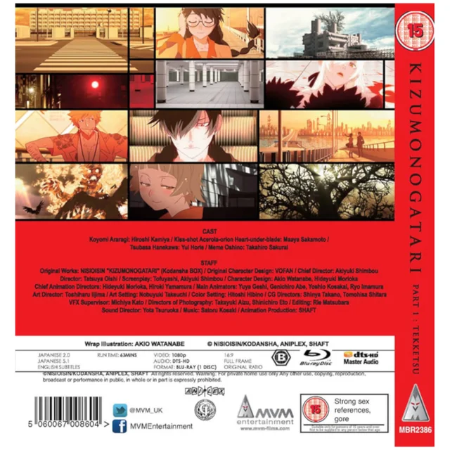 Kizumonogatari: Tekketsu