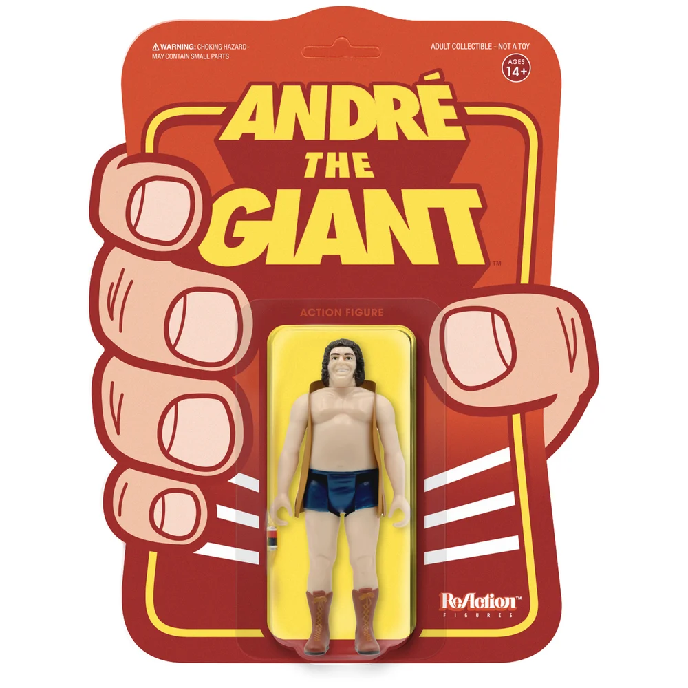Super7 Andre The Giant ReActionfigur - Andre Vest Bild 1