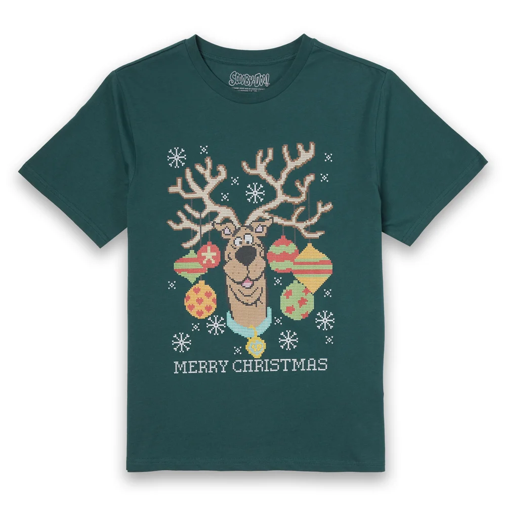 Scooby Doo Men's Christmas T-Shirt - Forest Green - S Bild 1