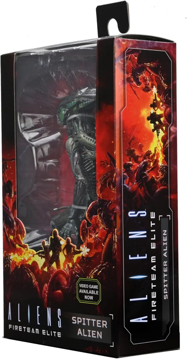 NECA Official Aliens Fireteam Elite Spitter Alien - 7" Scale Action Figurine