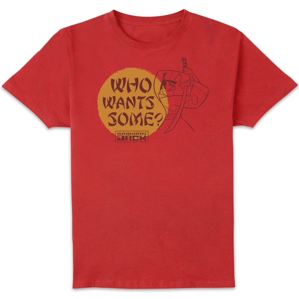 Samurai Jack Who Wants Some Men's T-Shirt - Red - S Bild 1