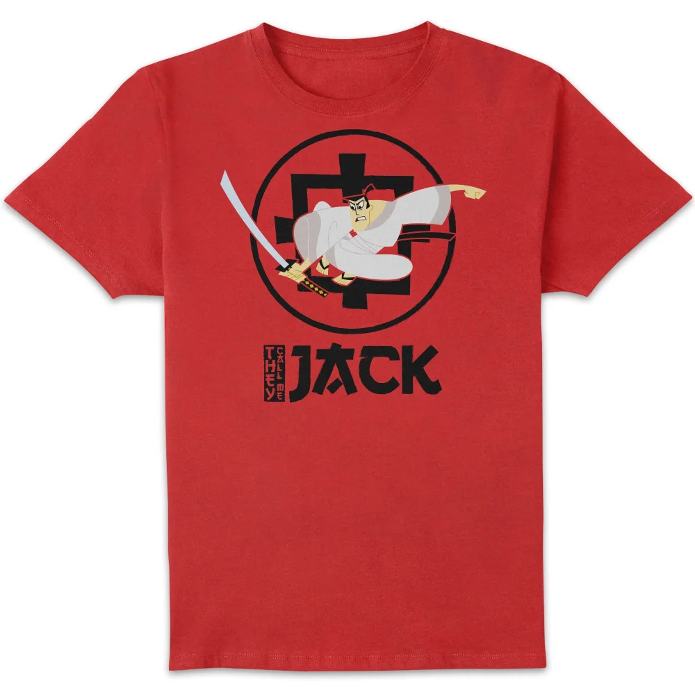 Samurai Jack They Call Me Jack Men's T-Shirt - Red - S Bild 1