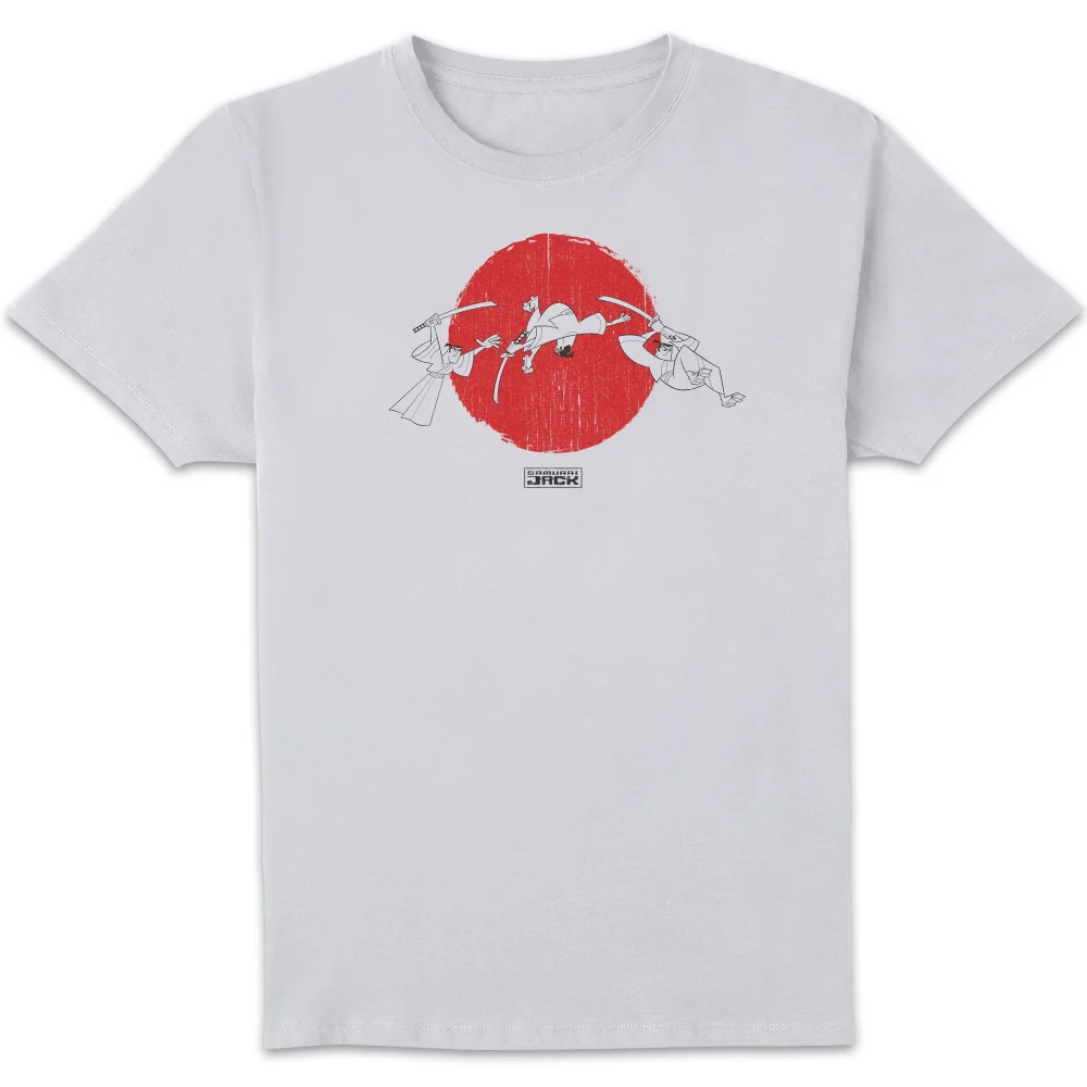 Samurai Jack Sunrise Men's T-Shirt - White - S Bild 1