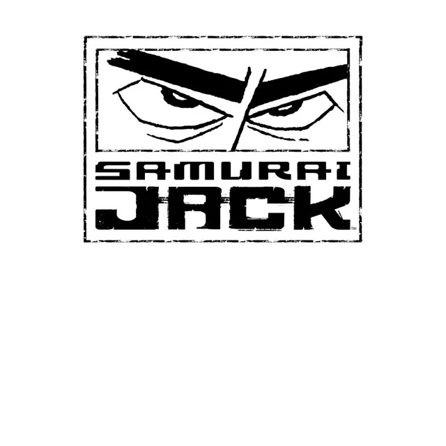 Samurai Jack Stylised Logo Men's T-Shirt - White