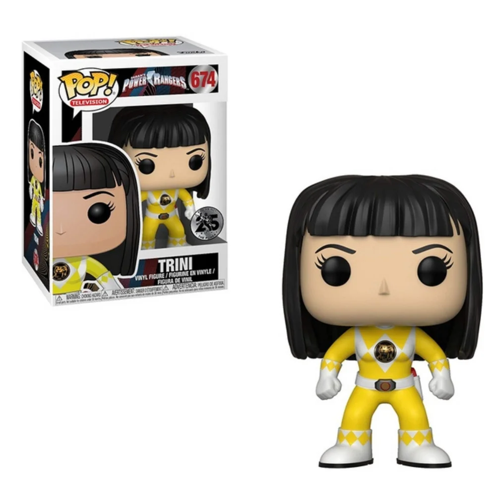 Power Rangers Yellow Ranger Funko Pop! Vinyl Bild 1